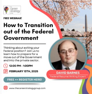 How to Transition from the Federal Government Webinar